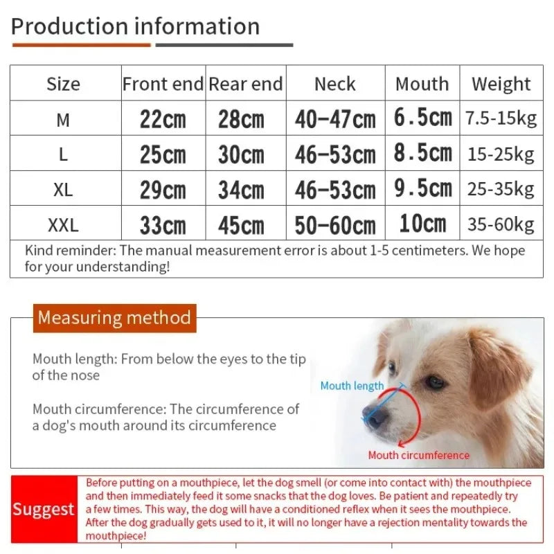Stabiler Metall-Leder-Maulkorb (Anti-Beißen & Atmungsaktiv) - Animalivo