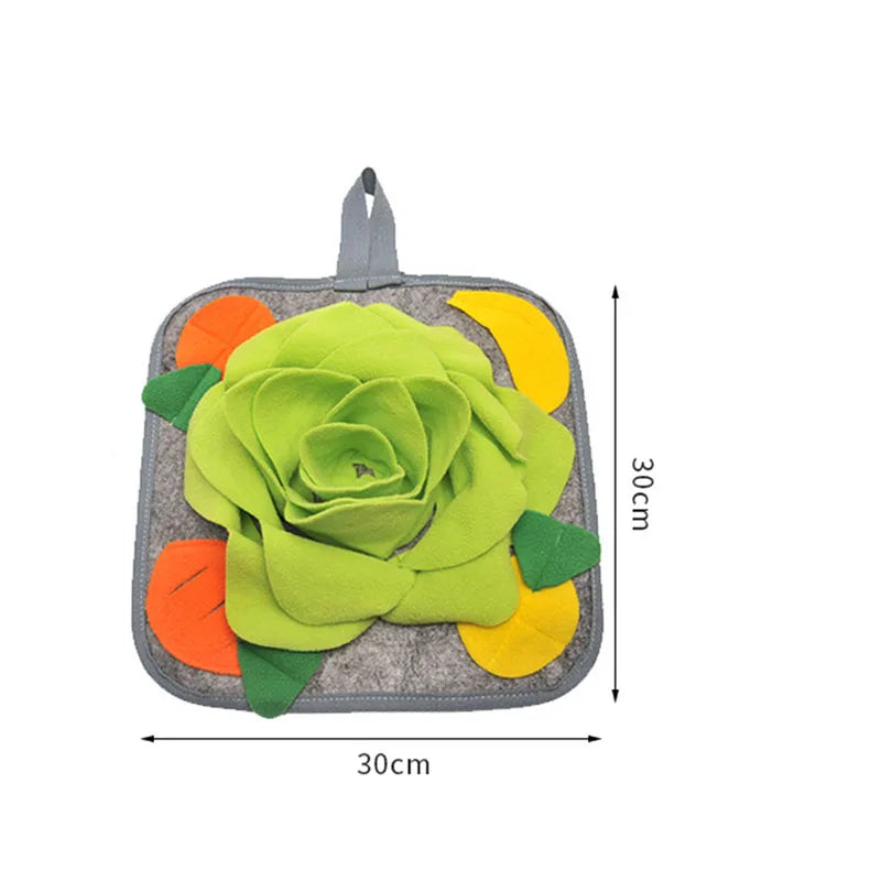 Schnüffelmatte für Hunde & Kaninchen – Interaktives Futter-Puzzle - Animalivo