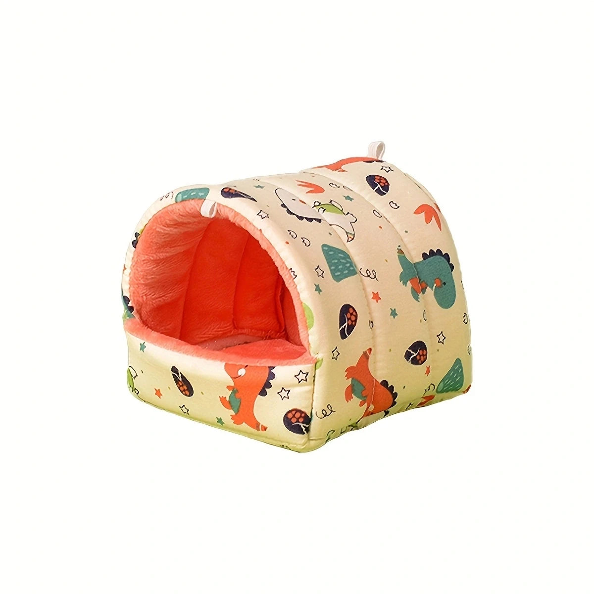 Warmes Plüsch-Nest (Samt/Baumwolle) für Hamster & Vögel - Animalivo