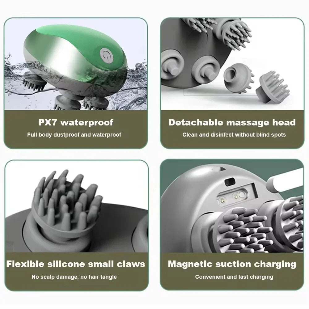 Elektrisches 3D-Kopf- & Körpermassagegerät für Haustiere - Animalivo