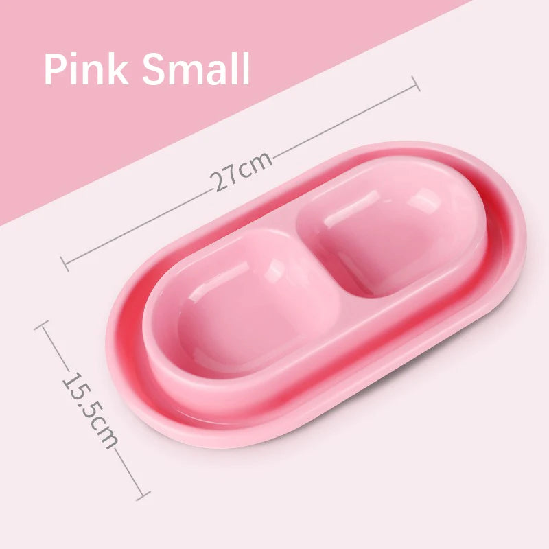 Doppelter Outdoor-Futternapf (Robust & Wetterfest) - Animalivo