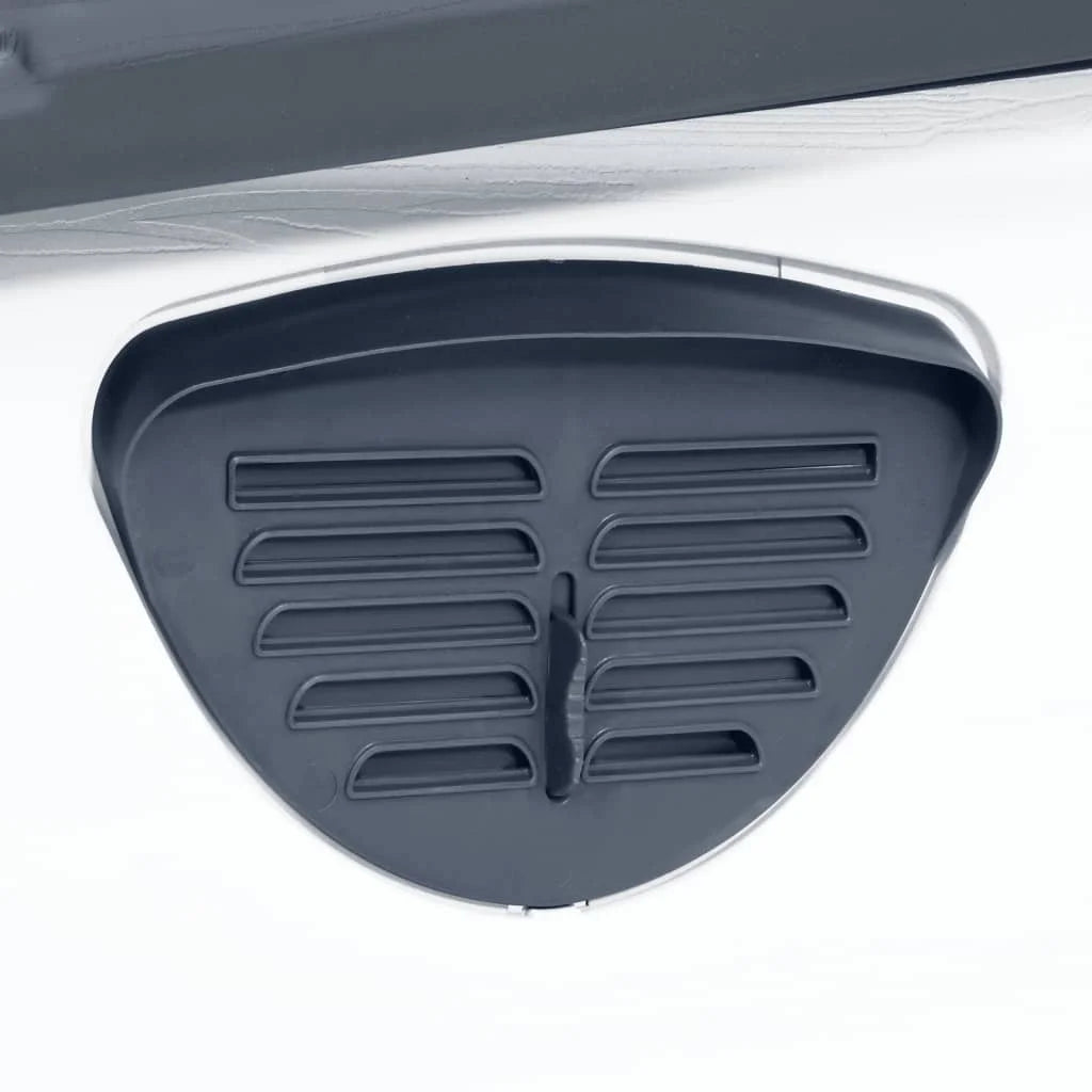 Blaue Hundehütte aus Polypropylen (90,5 x 68 x 66 cm) - Animalivo