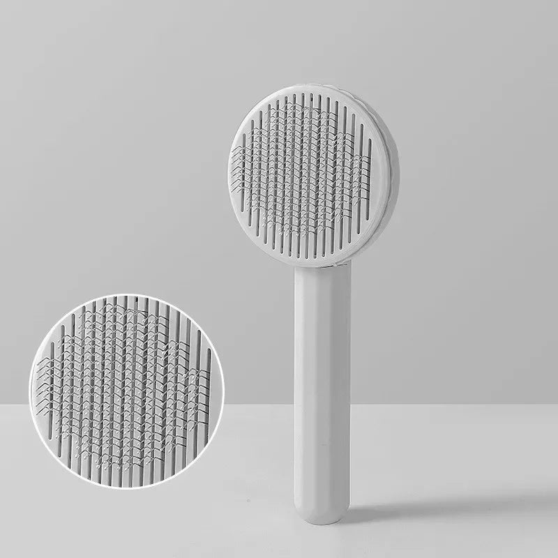 Edelstahl-Tierhaarbürste: Professioneller Kamm für langes Hunde- und Katzenfell - Animalivo