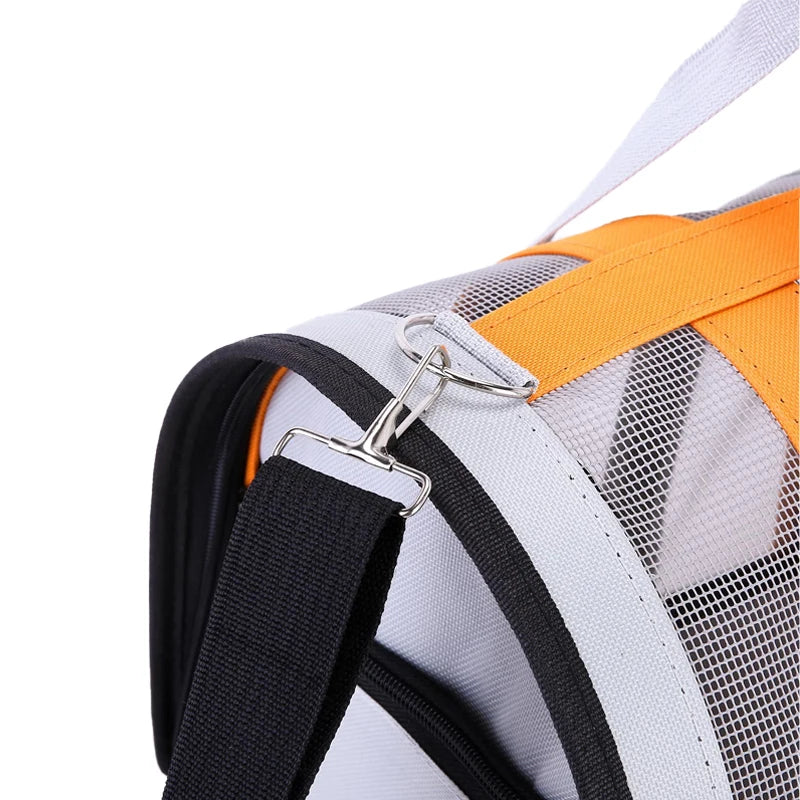 Faltbare & Atmungsaktive Haustier-Tragetasche (Mesh) - Animalivo