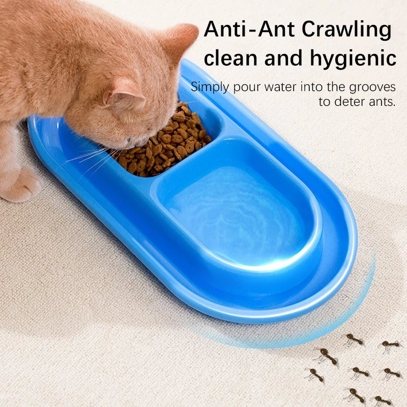 Doppelter Outdoor-Futternapf (Robust & Wetterfest) - Animalivo