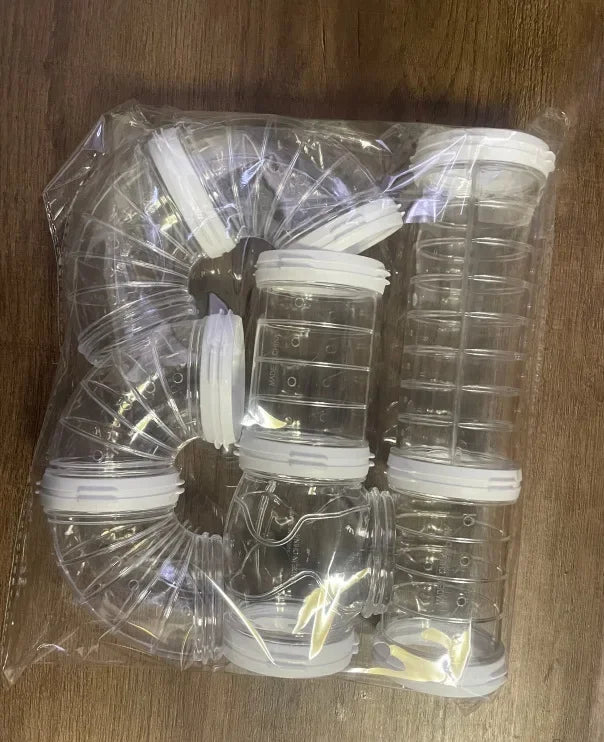 Hamster Tunnel-Set – Externes Labyrinth & Pipeline - Animalivo