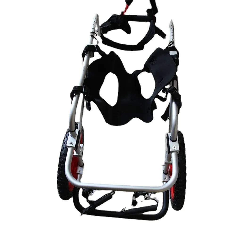 Hunde-Rollstuhl (Zweirädrig) für Große Hunde – Gehhilfe bei Lähmung & Schwäche