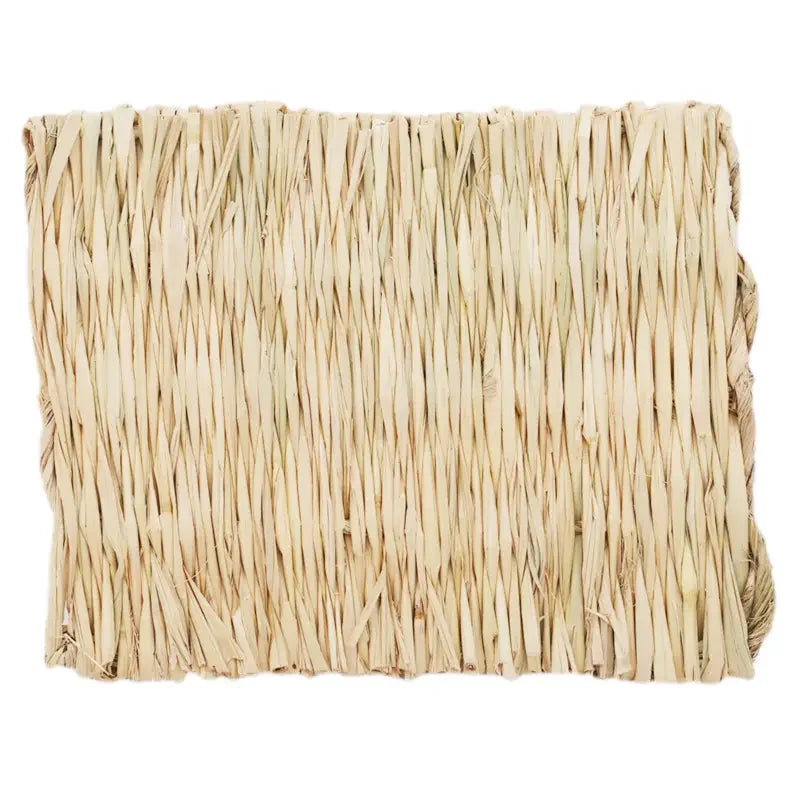 Natürliche Strohmatte für Kaninchen, Meerschweinchen & Nager - Animalivo
