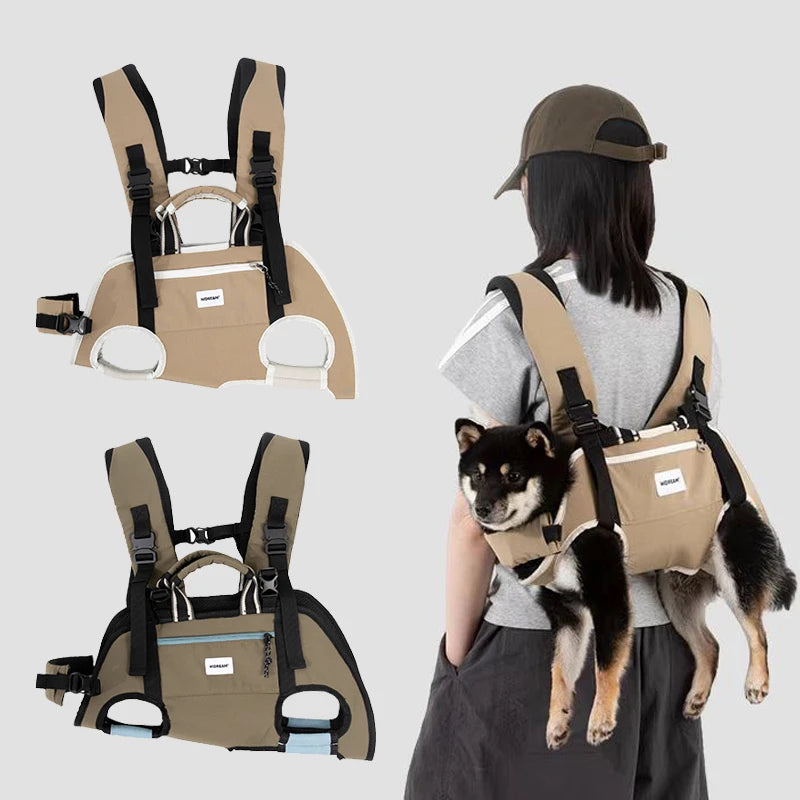 Echtes Leder Hundegeschirr (Genietet) – Langlebige Trainingsweste für Mittelgroße & Große Hunde - Animalivo