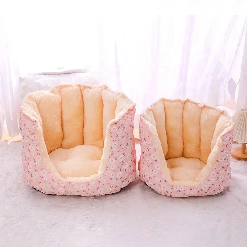 Warmes Winter-Haustierbett für Katzen & Hunde - Animalivo