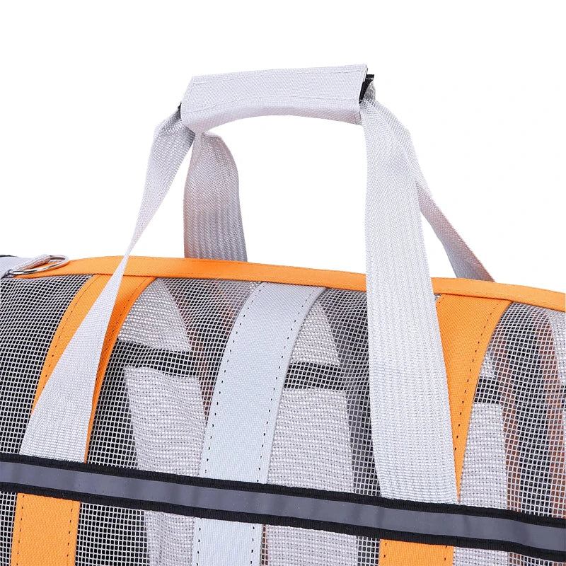 Faltbare & Atmungsaktive Haustier-Tragetasche (Mesh) - Animalivo