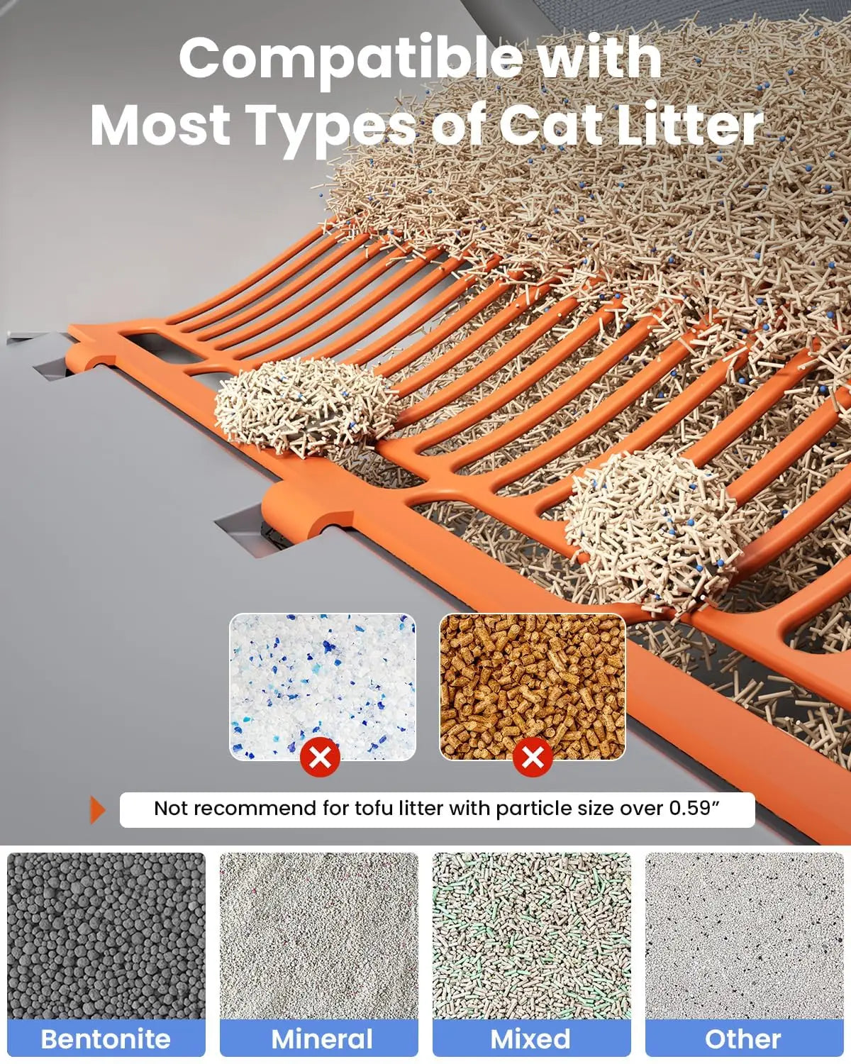 Selbstreinigende Katzentoilette, oben offen, automatische Toilette für Katzen, Katzen, automatische Toilette, spezielle große WLAN-APP-Steuerung - Animalivo