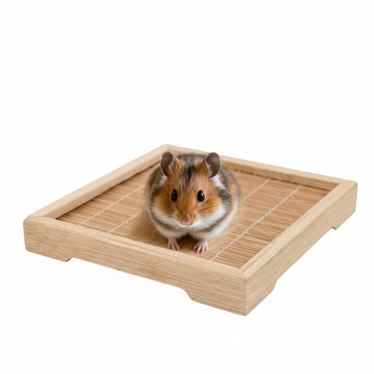 Holz-Kühlpad für Hamster, Meerschweinchen & Chinchilla - Animalivo