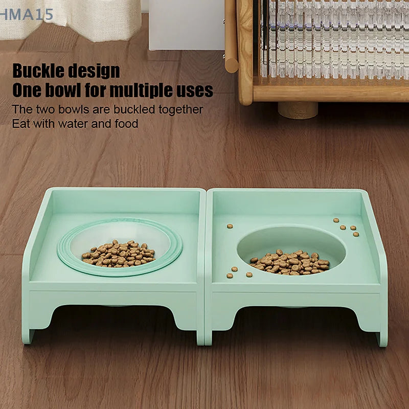 Stabiler Katzen-Napfhalter (Anti-Kipp) - Animalivo