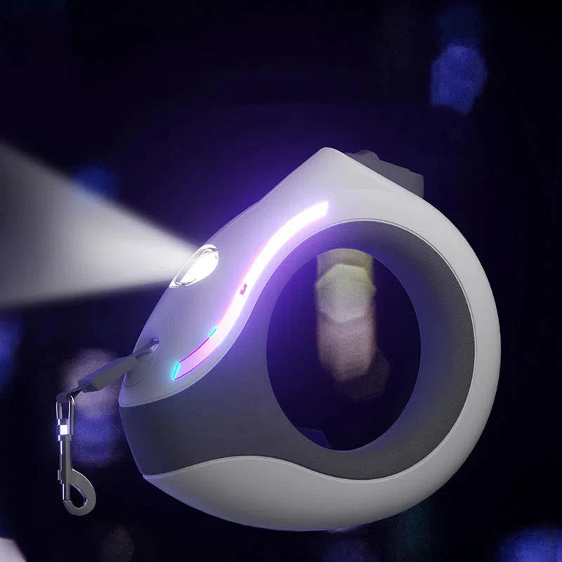 Ausziehbare LED-Haustierleine mit Touch-Dimmung - Animalivo