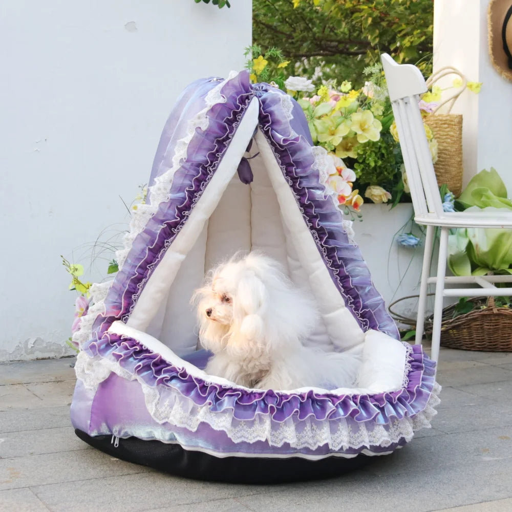 Waschbare Haustierhütte im Viktorianischen Stil (Wandelbar) - Animalivo