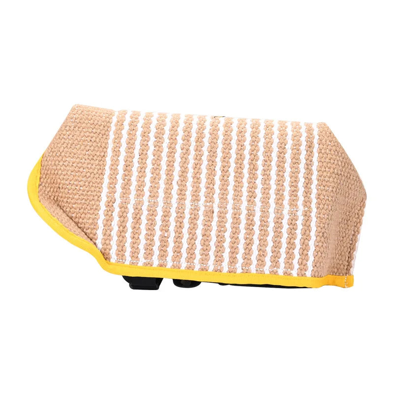 Multifunktionale Hundebisshülle aus Baumwoll-Canvas-Schutz für große Hunde, langlebige Bisskissenausrüstung, Training für Welpen im Freien - Animalivo