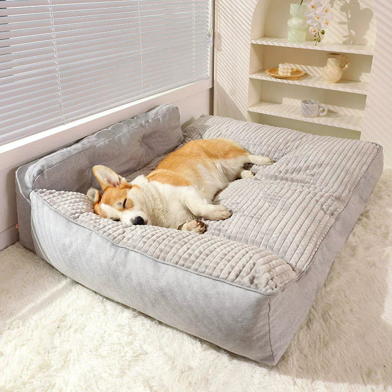Großes Komfort-Hundesofa für Herbst & Winter (Golden Retriever) - Animalivo