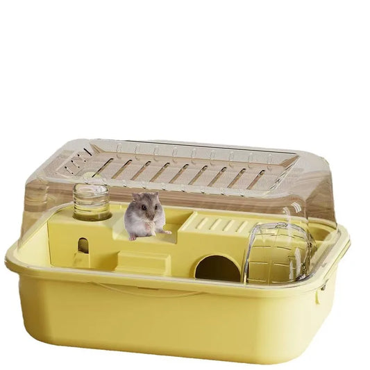 Großer Holz-Hamsterkäfig mit Acryl-Front - Animalivo