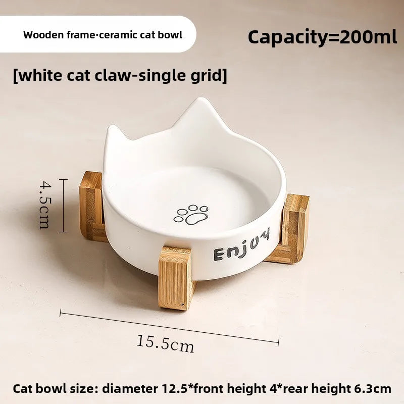 Erhöhter Keramik-Napf für Katzen & Hunde - Animalivo