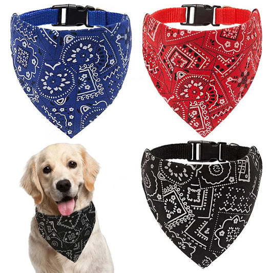 Verstellbares Hunde-Bandana-Halsband - Animalivo