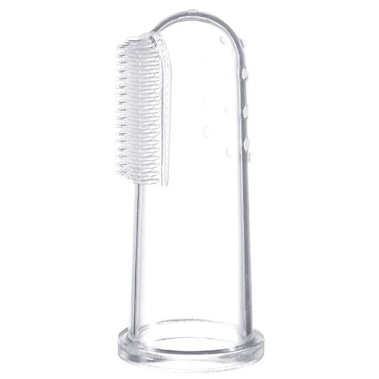 Superweiche Finger-Zahnbürste: Silicagel-Werkzeug gegen Mundgeruch und Zahnstein bei Hund & Katze - Animalivo