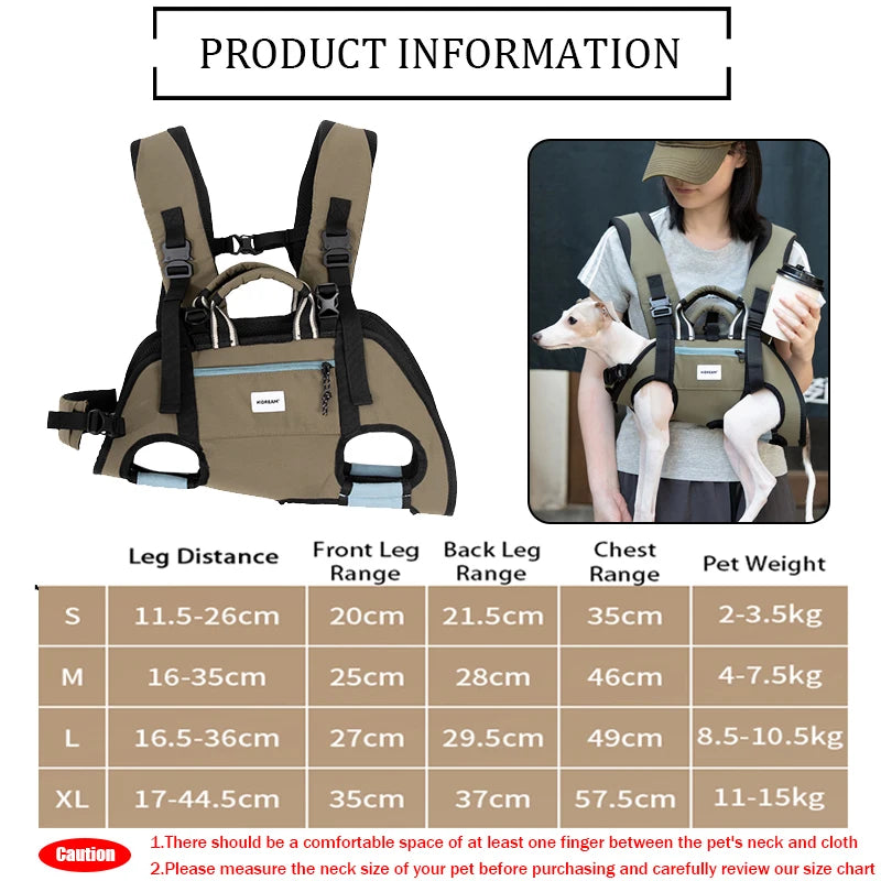 Echtes Leder Hundegeschirr (Genietet) – Langlebige Trainingsweste für Mittelgroße & Große Hunde - Animalivo