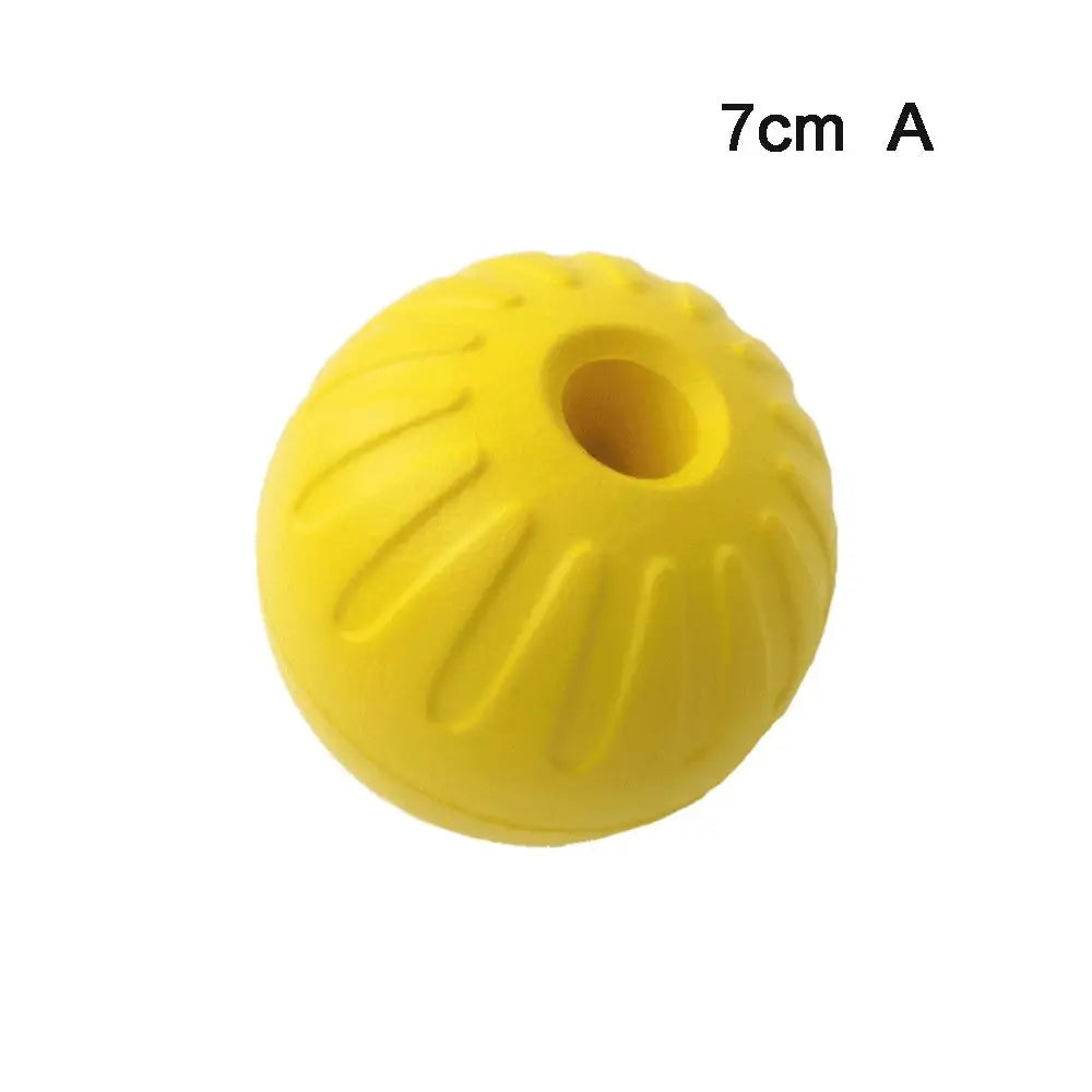 7 cm/9 cm Gelb Unzerstörbar Gummiball Haustier Hund Training Kauen Spielen Apportieren Biss Spielzeug Hund Spielzeug für Hund Interaktive - Animalivo