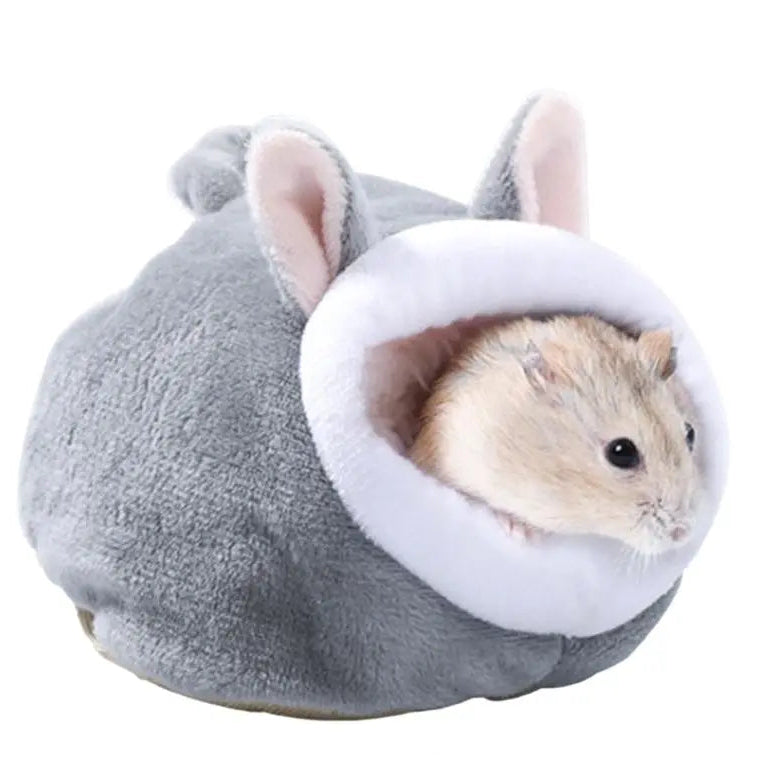 Warmes Winter-Haustiernest für Hamster, Meerschweinchen & Igel - Animalivo