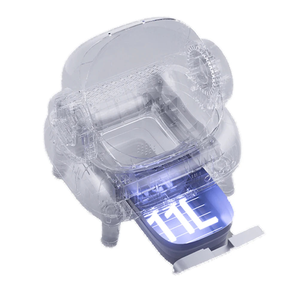 Neakasa M1 Neabot Offene selbstreinigende automatische Katzentoilette, geruchsfrei, selbstverteidiger Katzensandkasten, intelligente Haustiertoilette für Katzen