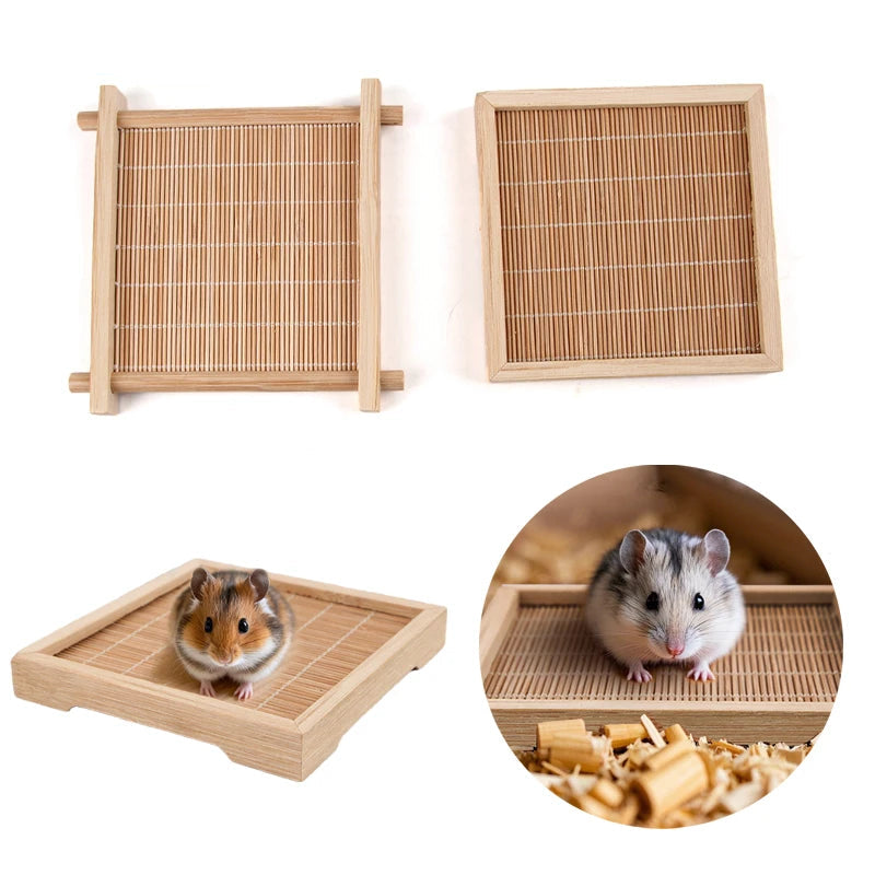 Holz-Kühlpad für Hamster, Meerschweinchen & Chinchilla - Animalivo