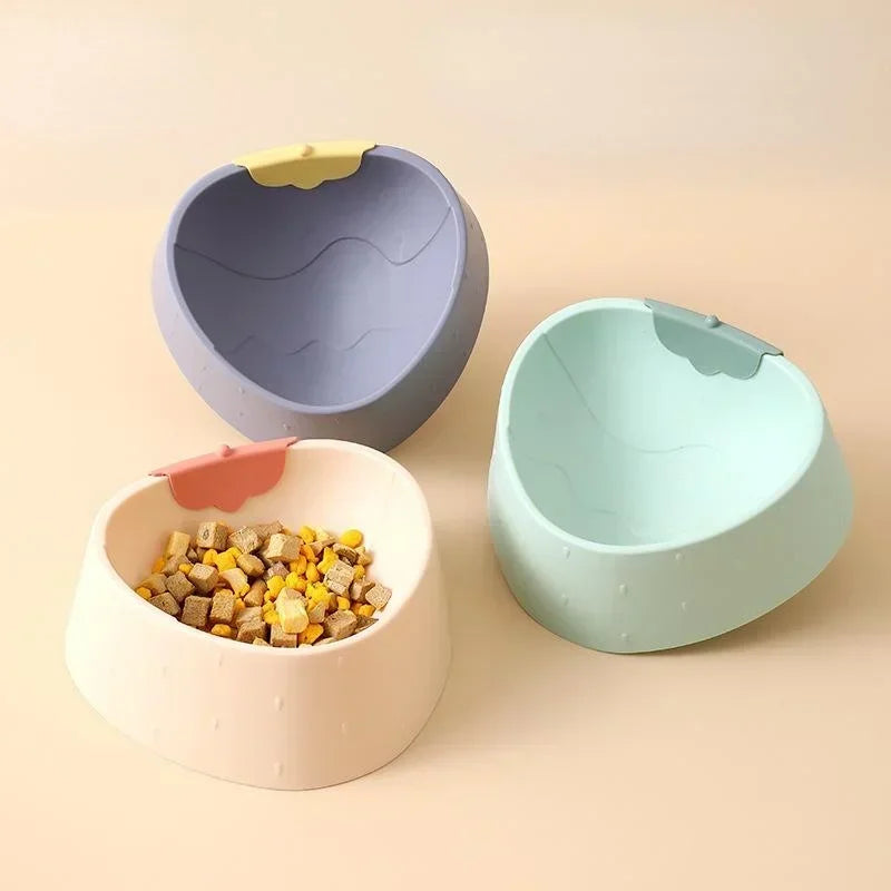 Süßer Erdbeer-Futternapf für Katzen & Welpen - Animalivo