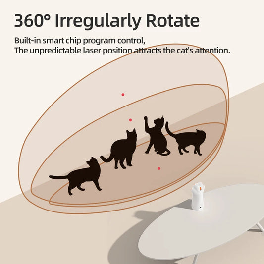 Automatisches Laser-Spielzeug für Katzen