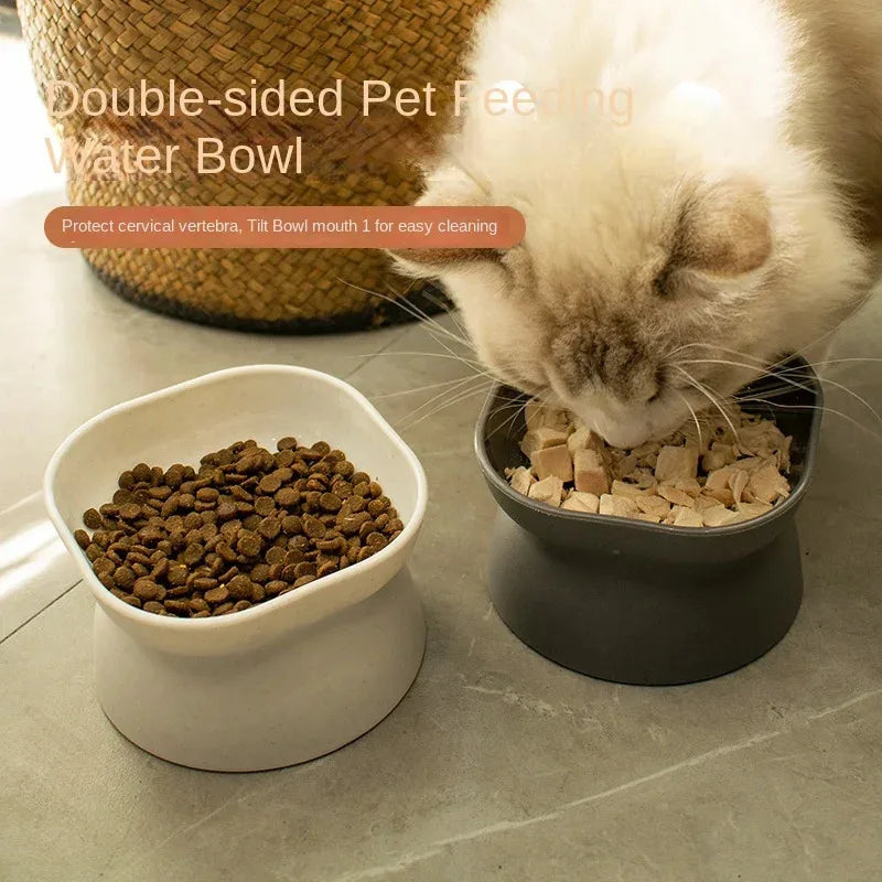 Erhöhte Keramikschalen für Katzen & Welpen - Animalivo