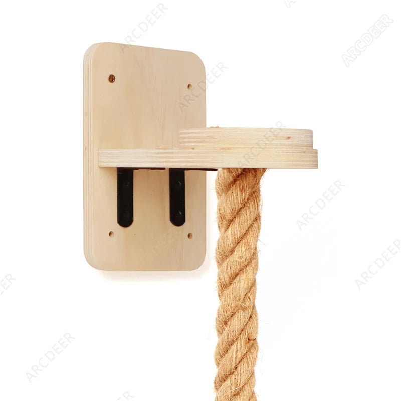 Katzen-Kletterwand mit Sisalseil-Leiter
