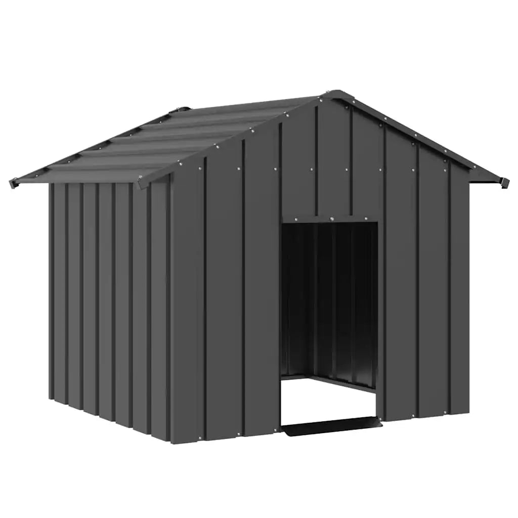 Stabiles Hundehaus aus Verzinktem Stahl (131 cm) – Indoor & Outdoor - Animalivo