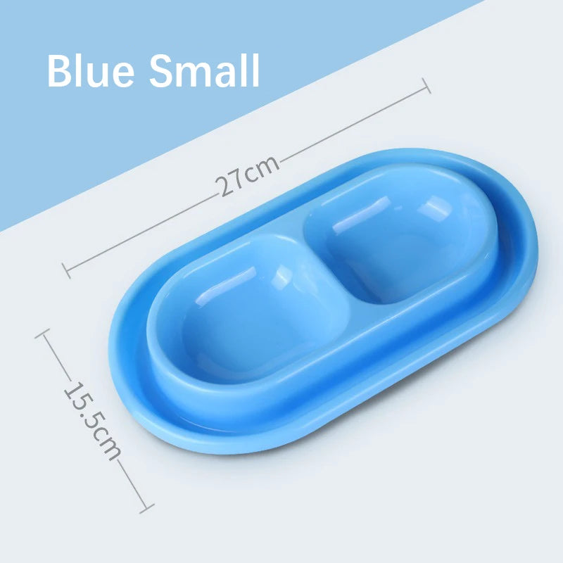 Doppelter Outdoor-Futternapf (Robust & Wetterfest) - Animalivo