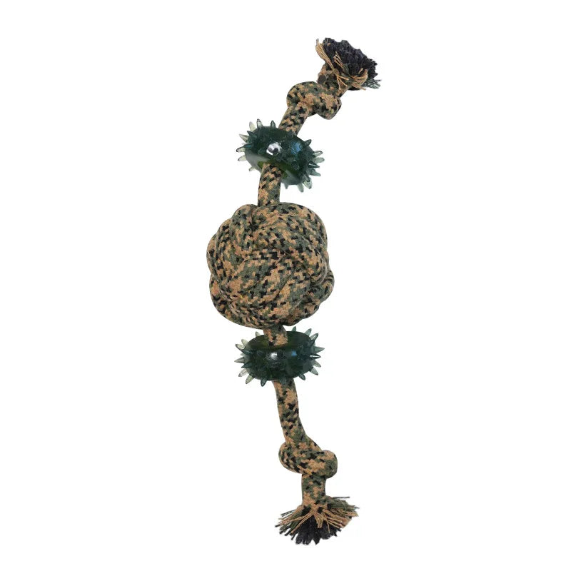 Interaktives Hundespielzeug: Langlebiges Kauspielzeug & Seilspielzeug zur Zahnreinigung - Animalivo