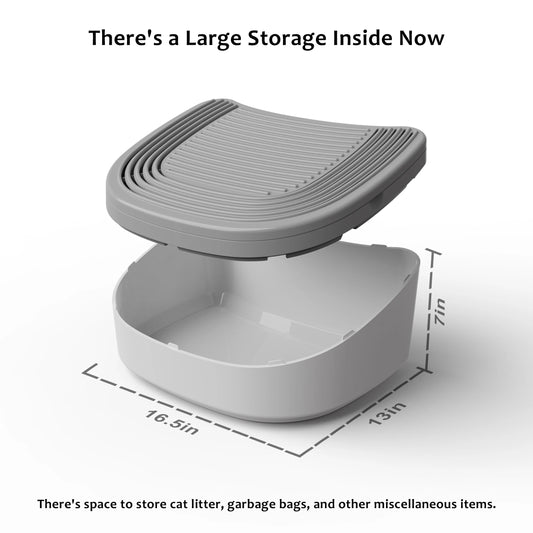 3-in-1 Katzenstepper für Furoomate Katzentoilette - Animalivo