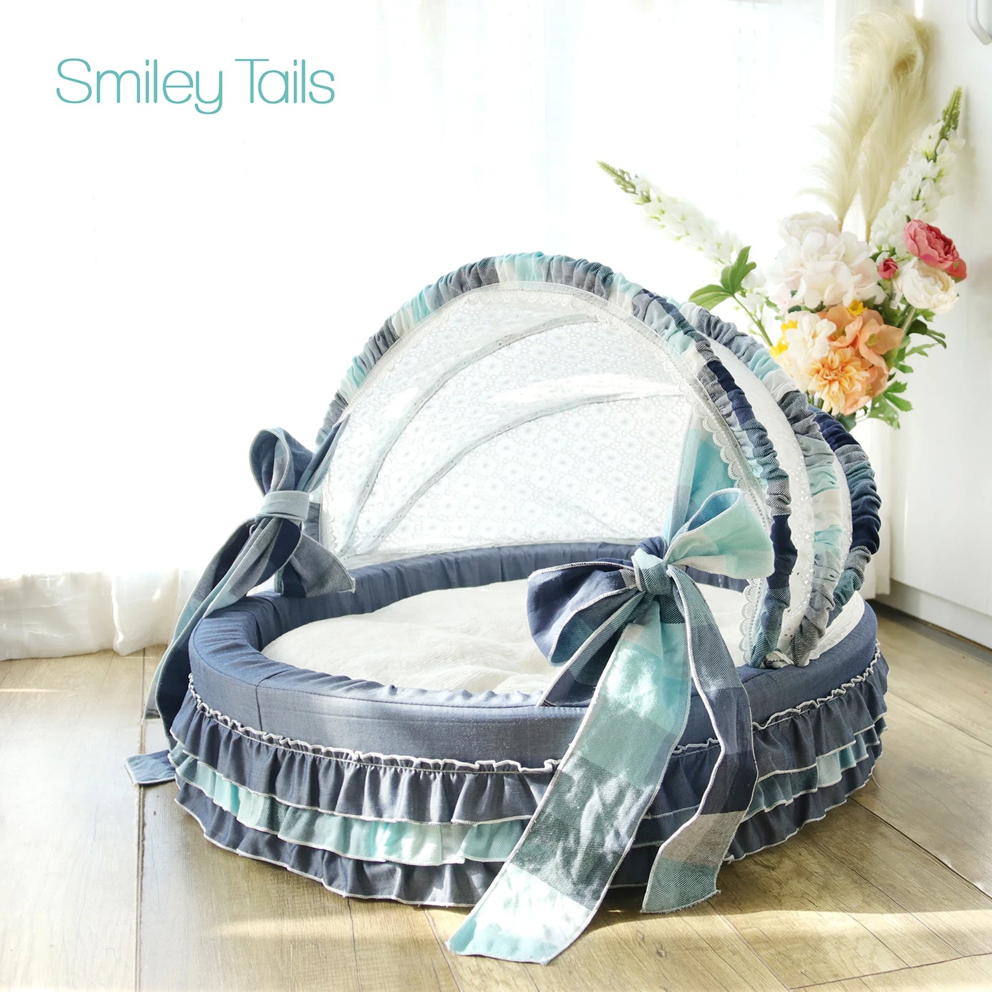 Anpassbares & Waschbares Haustierbett (Schmutzabweisend) - Animalivo