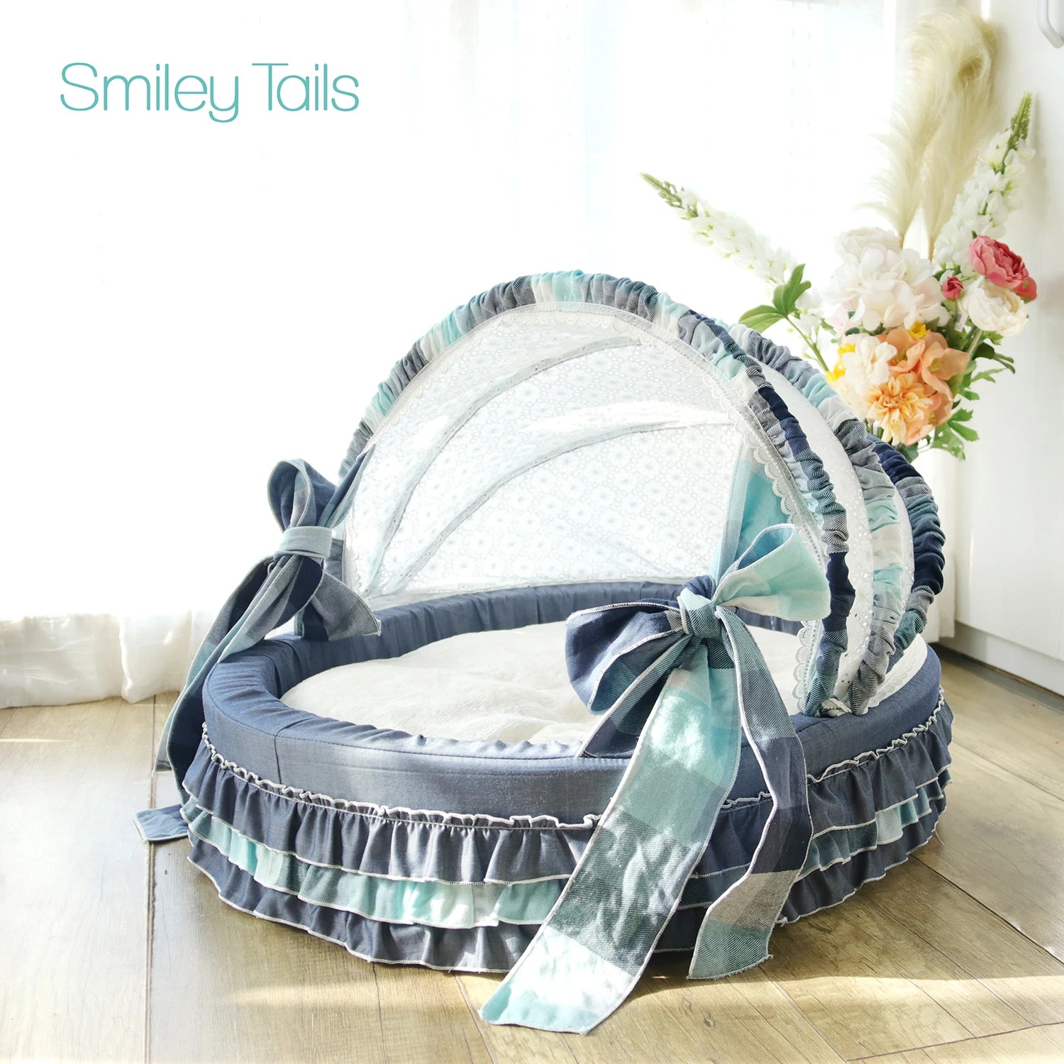 Anpassbares & Waschbares Haustierbett (Schmutzabweisend) - Animalivo