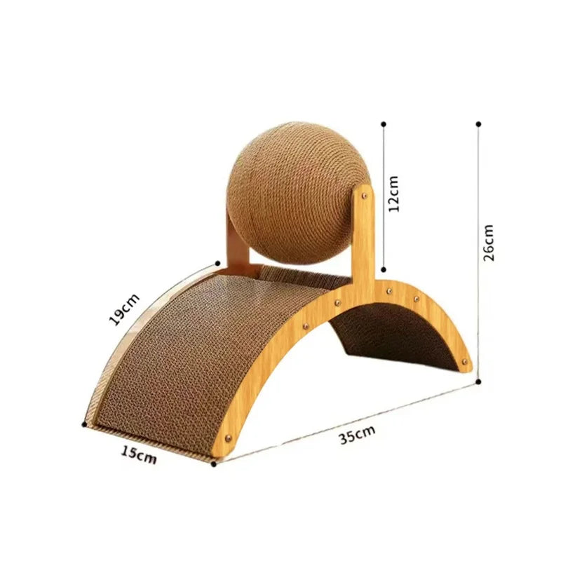 Sisal-Kratzspielzeug in Kaninchenform für Katzen - Animalivo