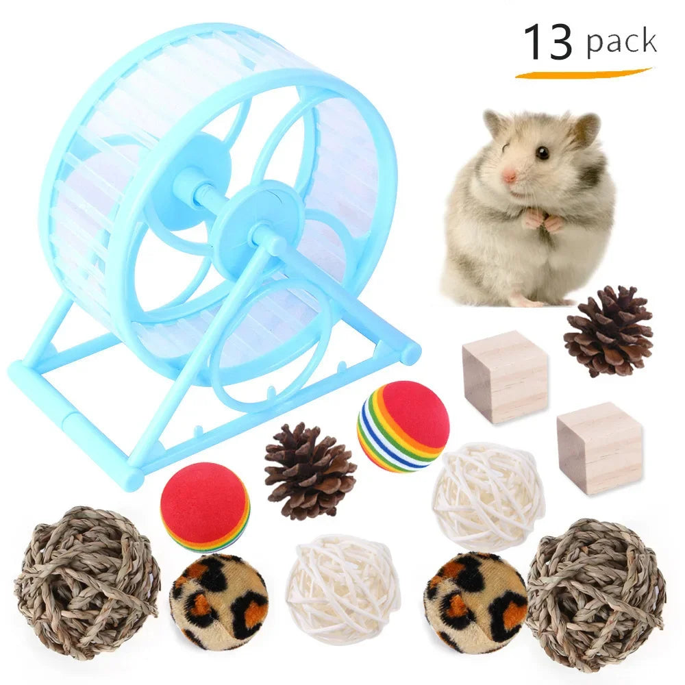 Zahnpflege Kauspielzeug-Set für Kaninchen & Nager - Animalivo