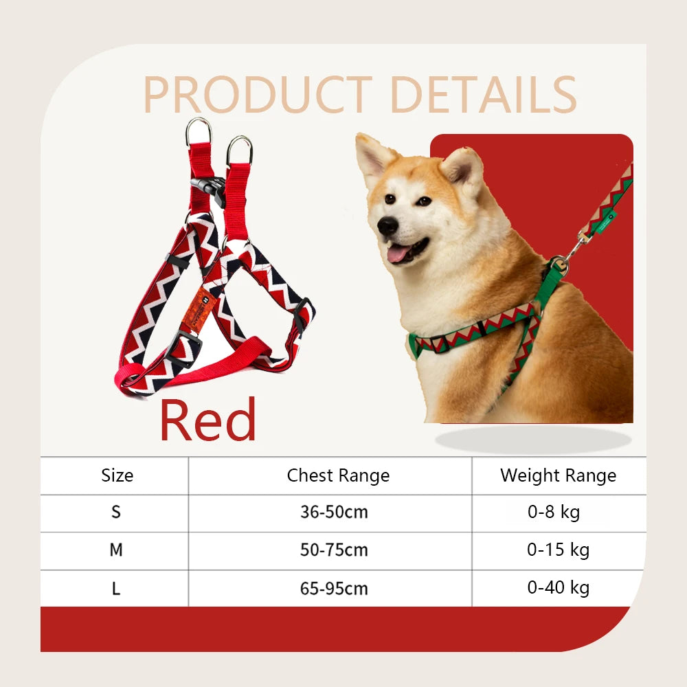 Hundegeschirr ohne Ziehen (No-Pull) mit Leine-Set – Reflektierend & Gepolstert - Animalivo