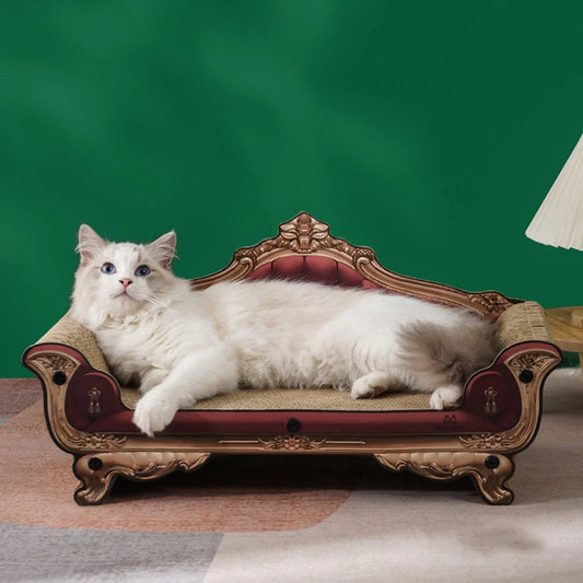 Große Katzen Kratz-Couch aus Karton