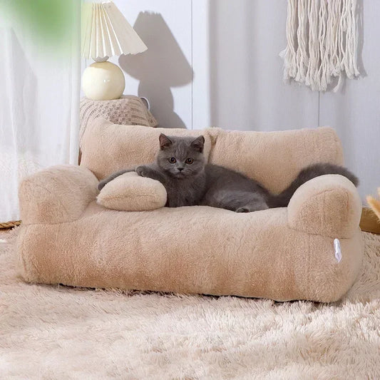 Four Seasons Allzweck-Winter-warmes großes Haustier-Katzensofa kann entfernt und gewaschen werden. Haustierhütte, Katzenstreu, Katzenzubehör, groß