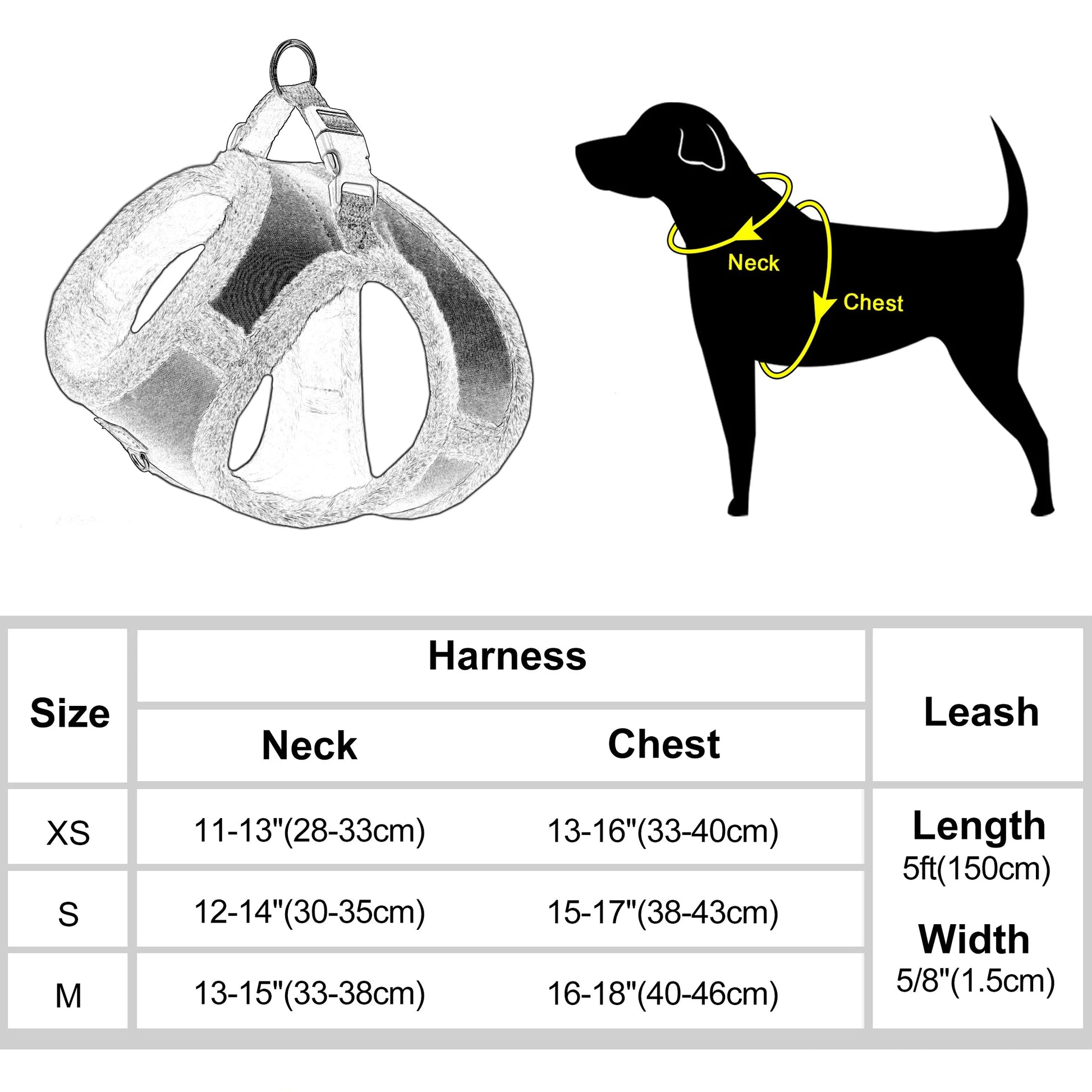 Warmes 3-lagiges Hundegeschirr-Set für den Winter - Animalivo