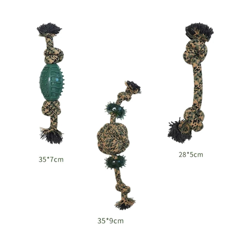 Interaktives Hundespielzeug: Langlebiges Kauspielzeug & Seilspielzeug zur Zahnreinigung - Animalivo