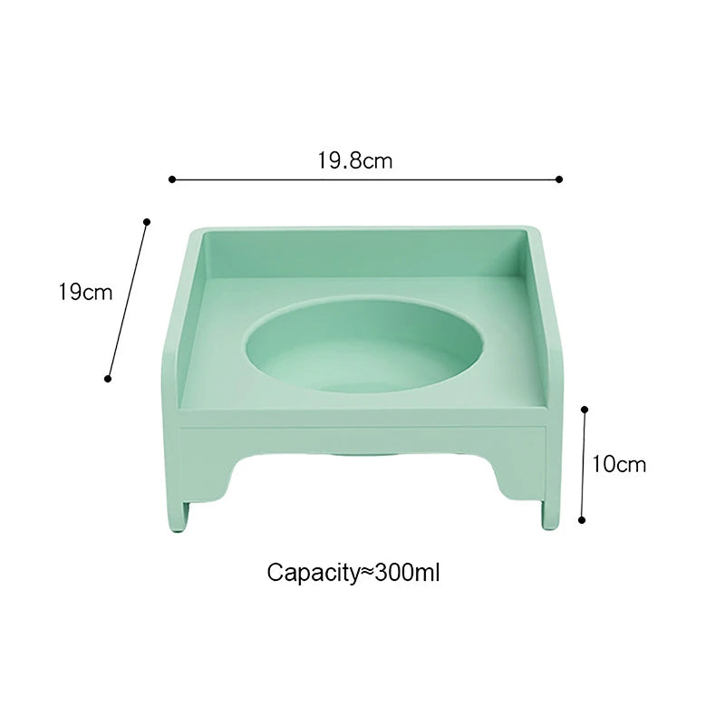 Stabiler Katzen-Napfhalter (Anti-Kipp) - Animalivo