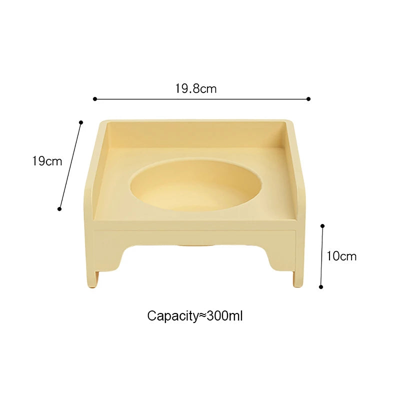 Stabiler Katzen-Napfhalter (Anti-Kipp) - Animalivo